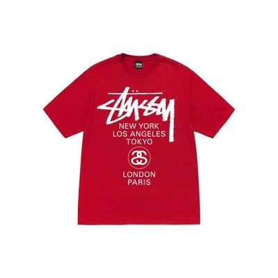Stussy World Tour Tee LogoT Unisex 3903713