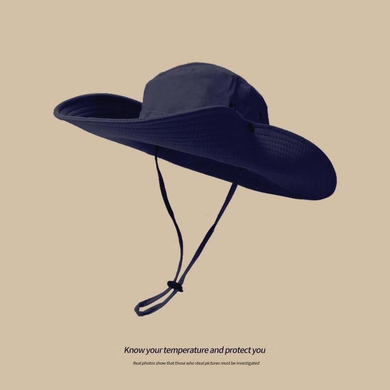 HANDUNYOU Wide-Brim Sun Fisherman Hat