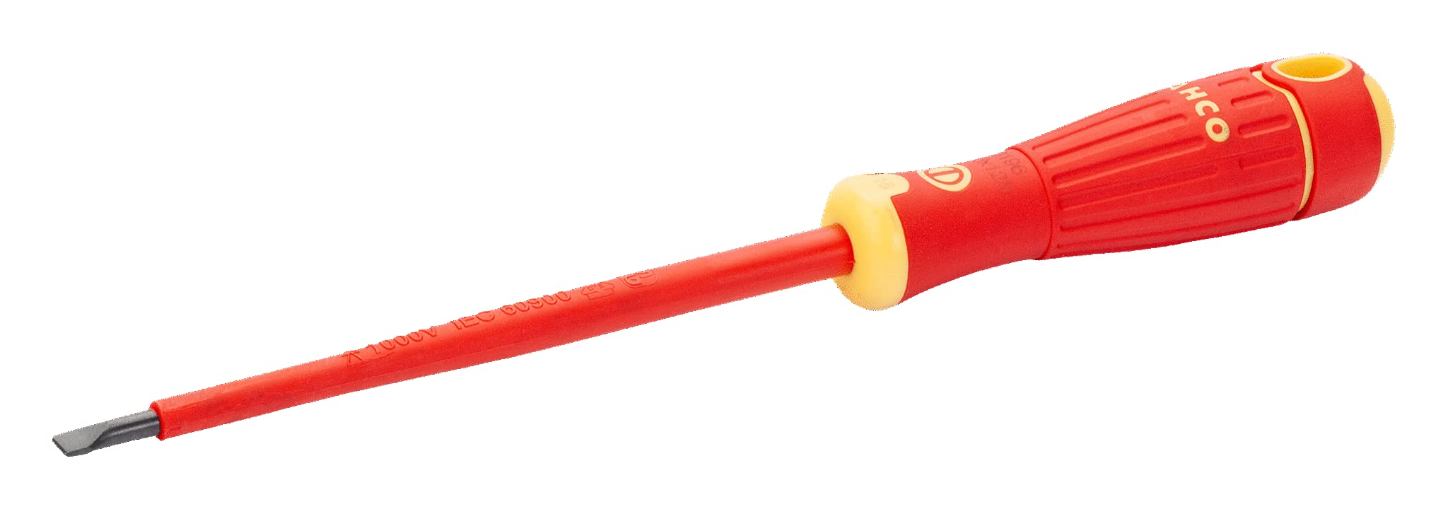 

Barco FIT insulated flathead screwdriver Insulated tool - SB196.055.125 (driver)