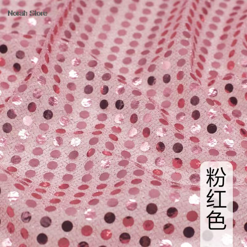 Sequin Fabric Evening Prom Dress By Meters Velvet Reflective Adult's Wedding Dresses Clothes Fabrics Party Special Events