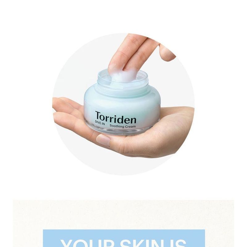 TORRIDEN DIVE-IN Niskocząsteczkowy krem ​​łagodzący z kwasem hialuronowym