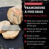 Coupe et présentation foie gras en marbre 23 x 15 cm fm professional