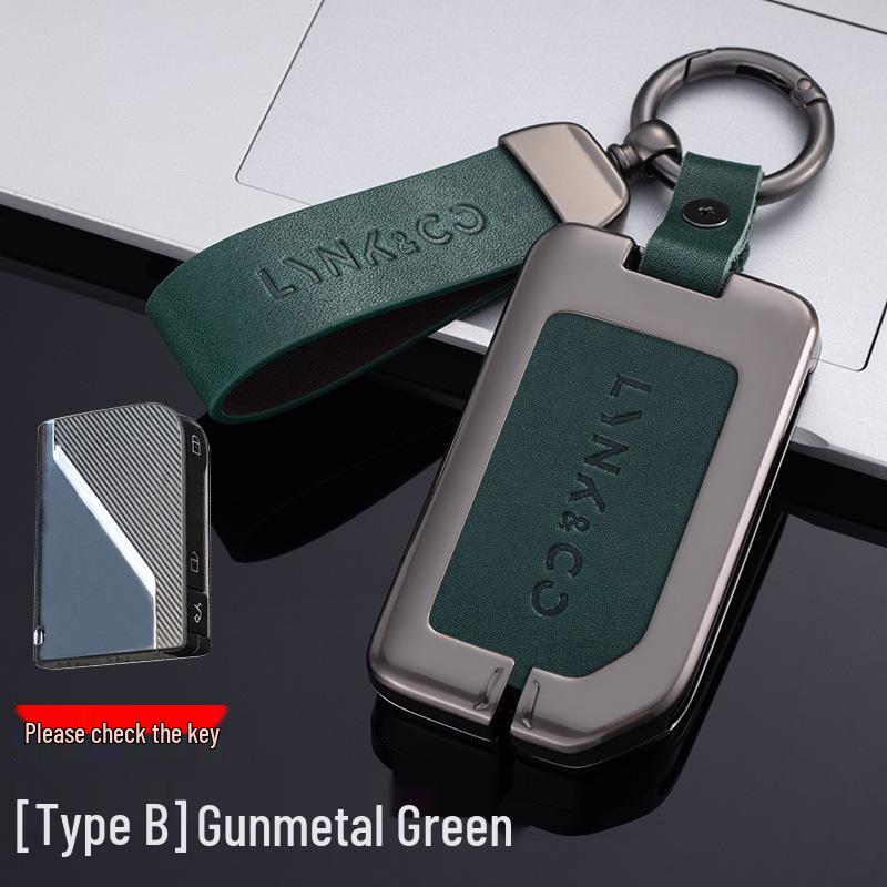 Lynk&Co 03/03+ Key Case for 01PHEV/05/06 High-End Versions - Protective Car Key Shell Modification