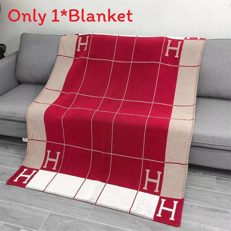 Modern And Simple Style Cashmere Blanket For Office Nap Sofa And Camping