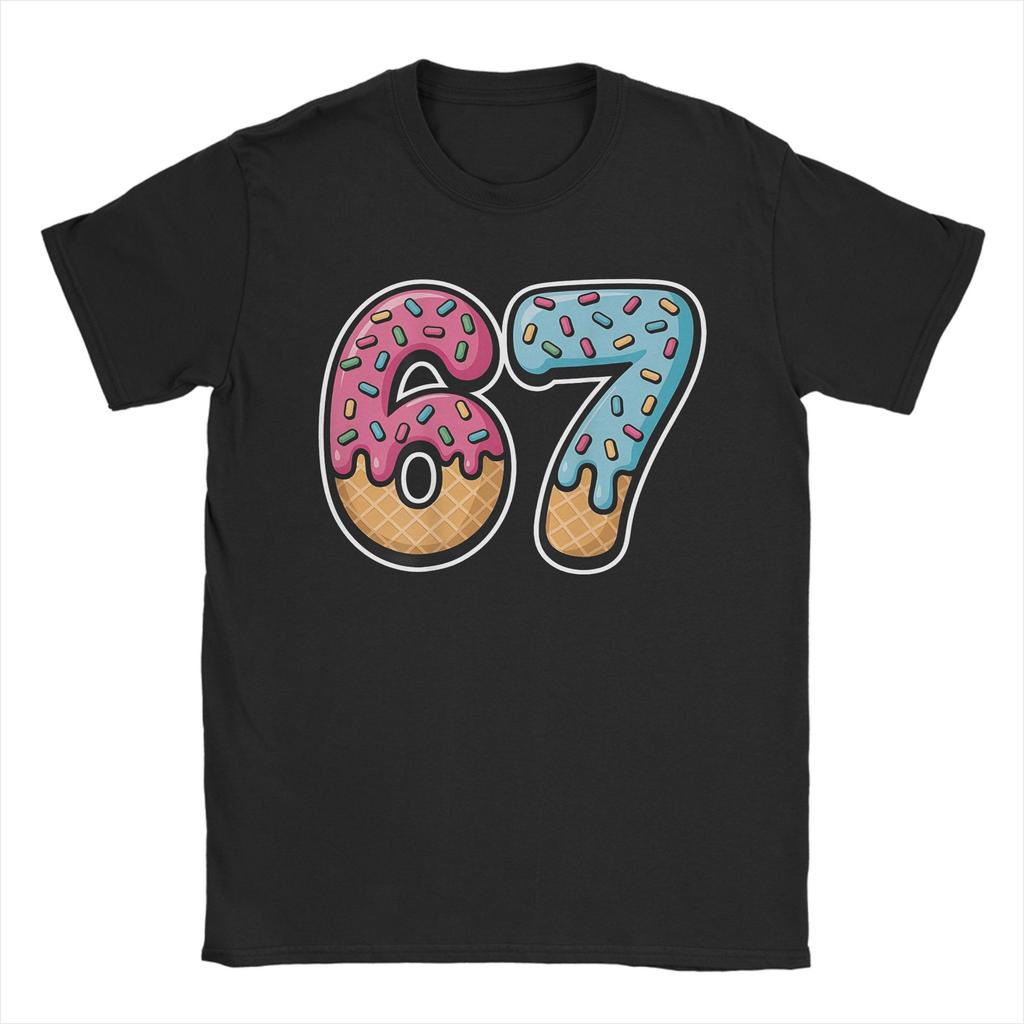 Bruh 67 Brainrot Tshirt For Unisex Unisex Ice Cream Meme Six Seven Casual 100 Cotton Tee Shirt T Shirt Plus Size Clothing