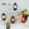 Cozy Lighting for Relaxation Vintage Lantern Night Light, Flickering LED Candle Lamp Christmas Battery Operated Table Light Halloween, Flameless