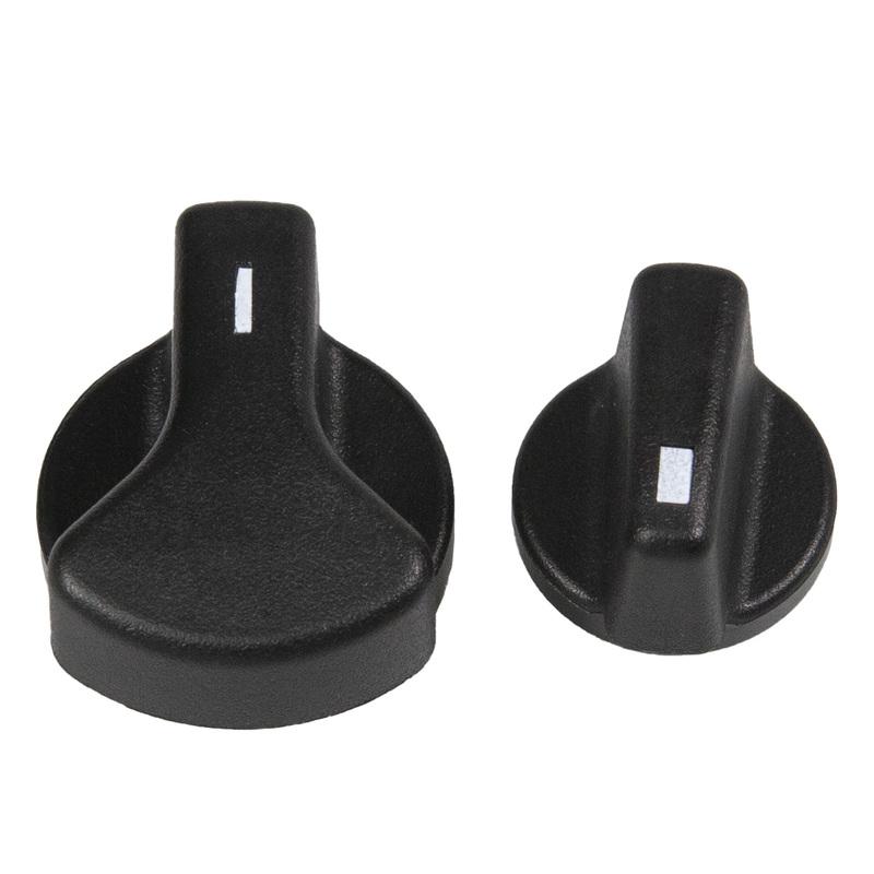 2 Pcs AC Heater Control Switch Knobs For Ford E150 E250 E350 E450 E550 Econoline Super Duty Blower Fan Knobs F8UZ-18513-AA