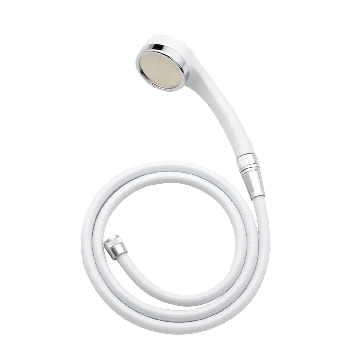 

Gaona Shower Head and Hose Korekamo with 4 Adapters Set, (GA-FH033), Easy-to-Turn, White, белый