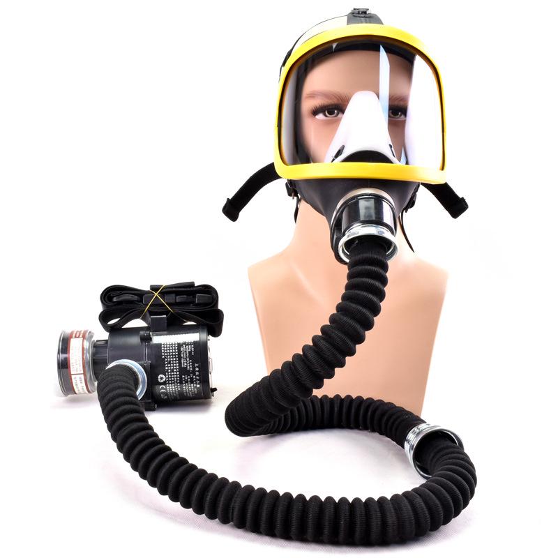 Rechargeable Electric Respirator Mask for Spray Paint, Oil Smoke, Chemical Dust, Pesticides, and Toxic Mist.