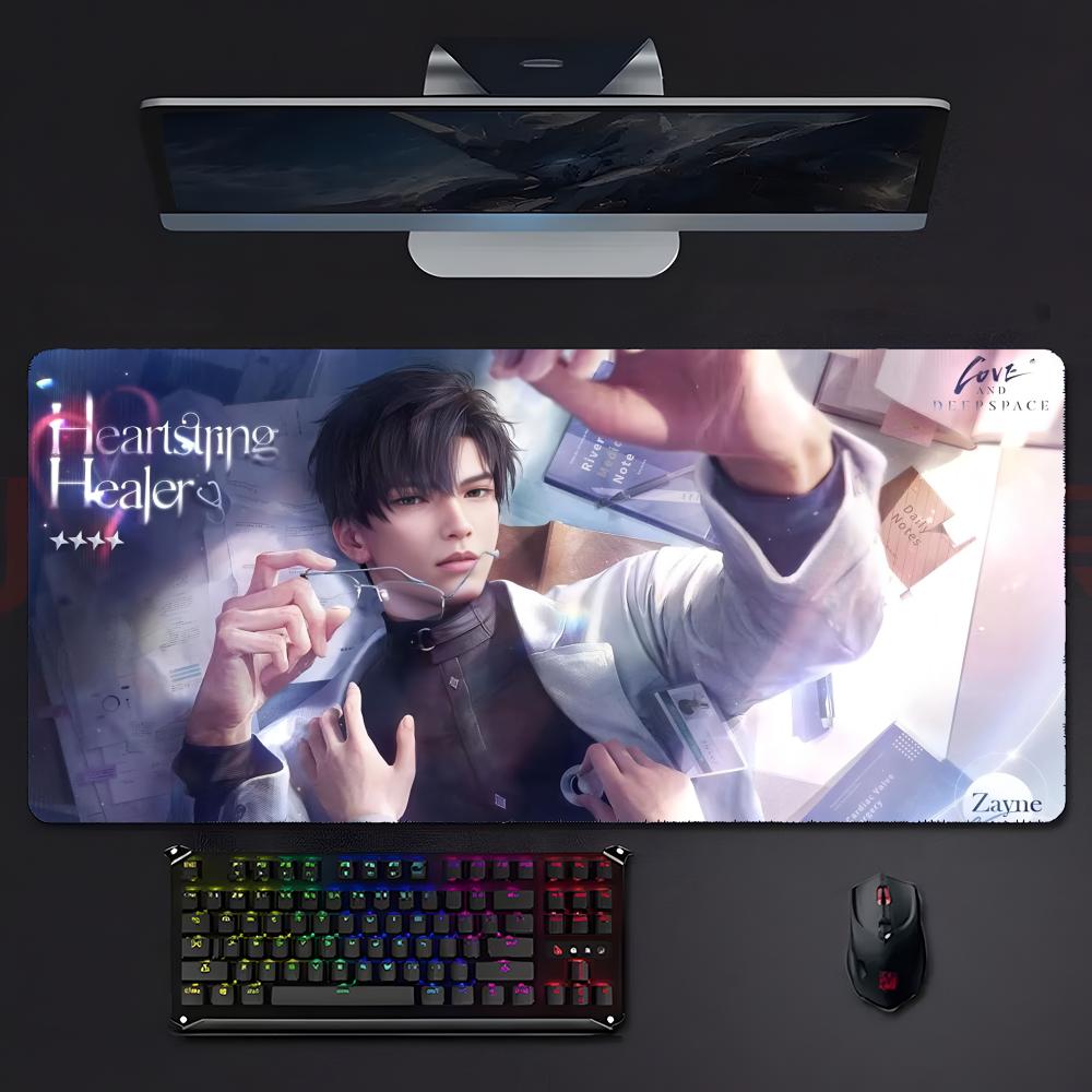 Gamecharacter Charming Love And Deepspace Rafayel Mouse Pad Mousepad Large Gaming Lockedge Thickened Pc Table Desk Mat