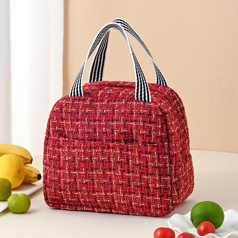 Portable Thickened Insulated Lunch Bag Thermal Fresh Keep Food Tote for Office Worker Student Outdoor Trip Picnic