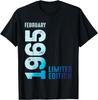 60th Birthday 60 Years Old Man Woman Vintage 1965 T-Shirt Individuality Short Sleeve Casual Print On Demand Camisas
