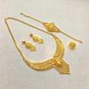 Middle East Jewelry Dubai Saudi Jewelry Bridal Necklace Earrings Ring Bracelet Four-piece Jewelry
