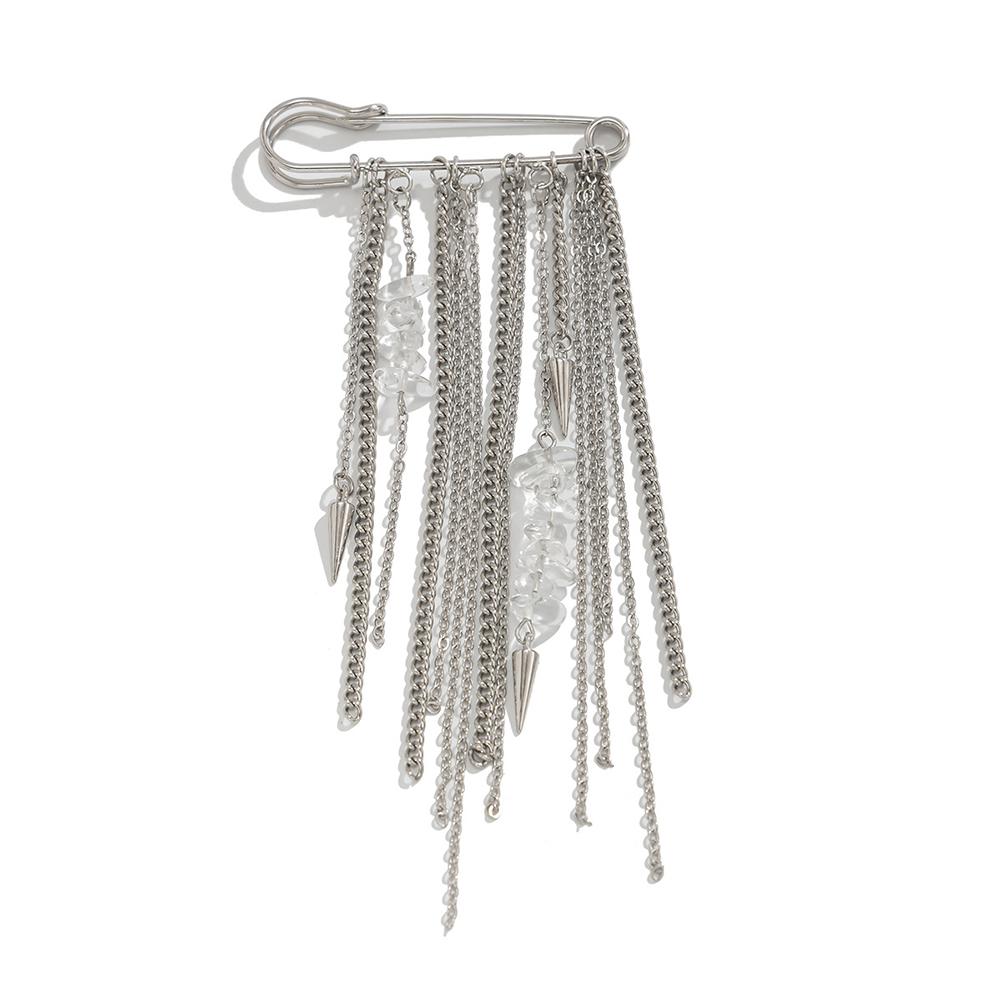 Women Universal Detachable Waist Buckle Jeans Ankle Chain Accessory Adjustable Heart Bow Cross Tassel Style Brooch Pants Decor