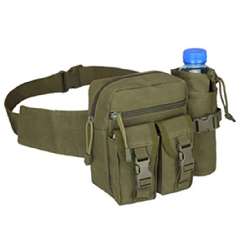 Тактическая поясная сумка-бананка камуфляжная