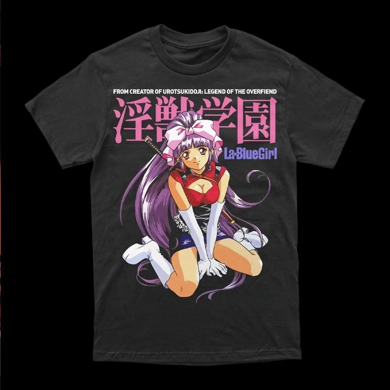 2025 Лето Горячая Распродажа Проститутка Колледж Аниме Футболка Унисекс Все Размеры Хлопок Аниме Одежда Футболка Короткий Рукав Большой Размер Свободная S