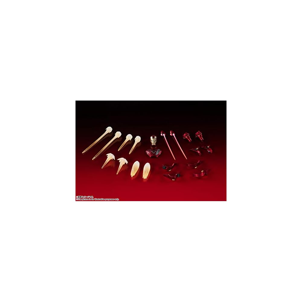 TAMASHII NATIONS S.H. Figuarts Avengers Iron Man Mark 6 Battle Damage Edition 150mm PVC ABS Diecast Action Figure