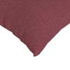 Sofa Cushions 2 Pcs Burgundy 50 X 30 Cm Fabric