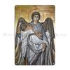 Archangel Michael Eastern Orthodox Icon Metal Sign Wall Mural Pub Club Create Decoration Tin Sign Poster