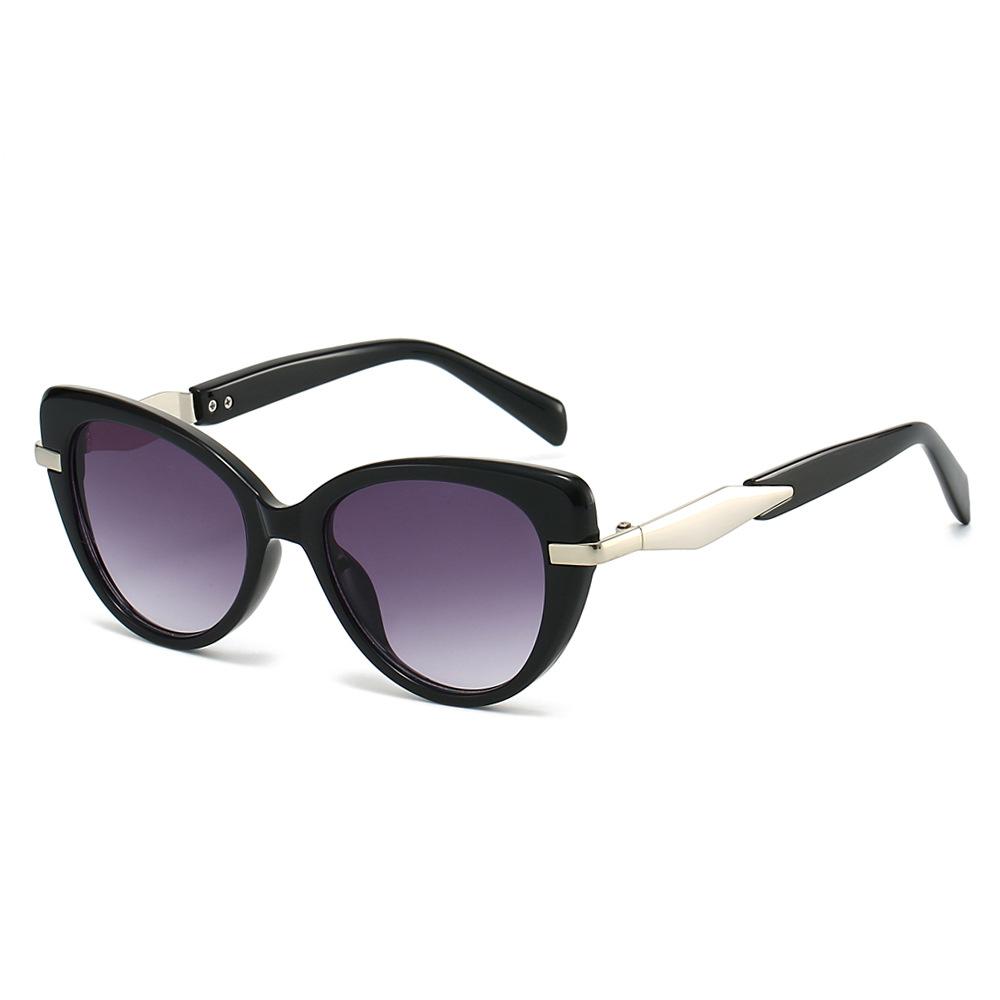 Stylish Fashion Trendy Sun Glasses Women Brand Design Elegant Cat Eye Sunglasses Ladies Uv400 Eyewear