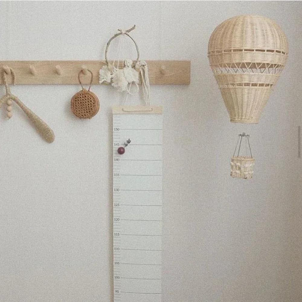 Handwoven Rattan Balloon Pendant Durable Woven Balloon Crafts Home Decoration Children's Room Decoration Accessories Photo Props