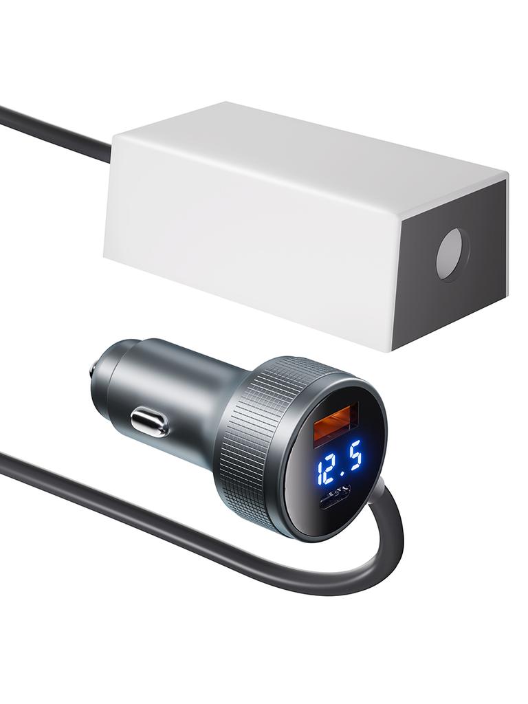Mini Cigarette Lighter Adapter USB C 3 in 1 Starlink Mini Voltage Step Up Cord 36V 1.67A Output 12V-36V Input 18 AWG