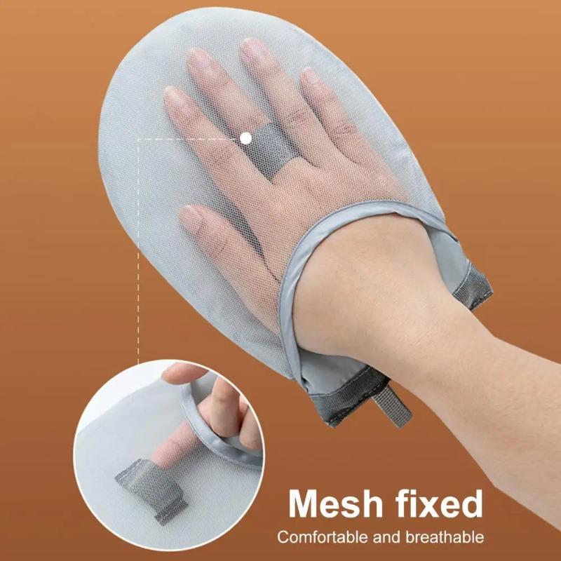 Bügelhandschuhe Garment Steamer Anti-Dampf-Handschuhe Hitzebeständiger Haushalts-Dampfhandschuh Mini Anti-Verbrühungs-Eisenpad Garment Steamer Zubehör Kleidung