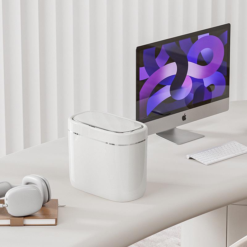 2025 Smart Sensor Trash Can for Home – Automatic Induction Bin for Bathroom & Living Room
