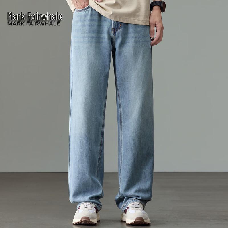 Mark Fairwhale Men's Lightweight Straight-Leg Jeans