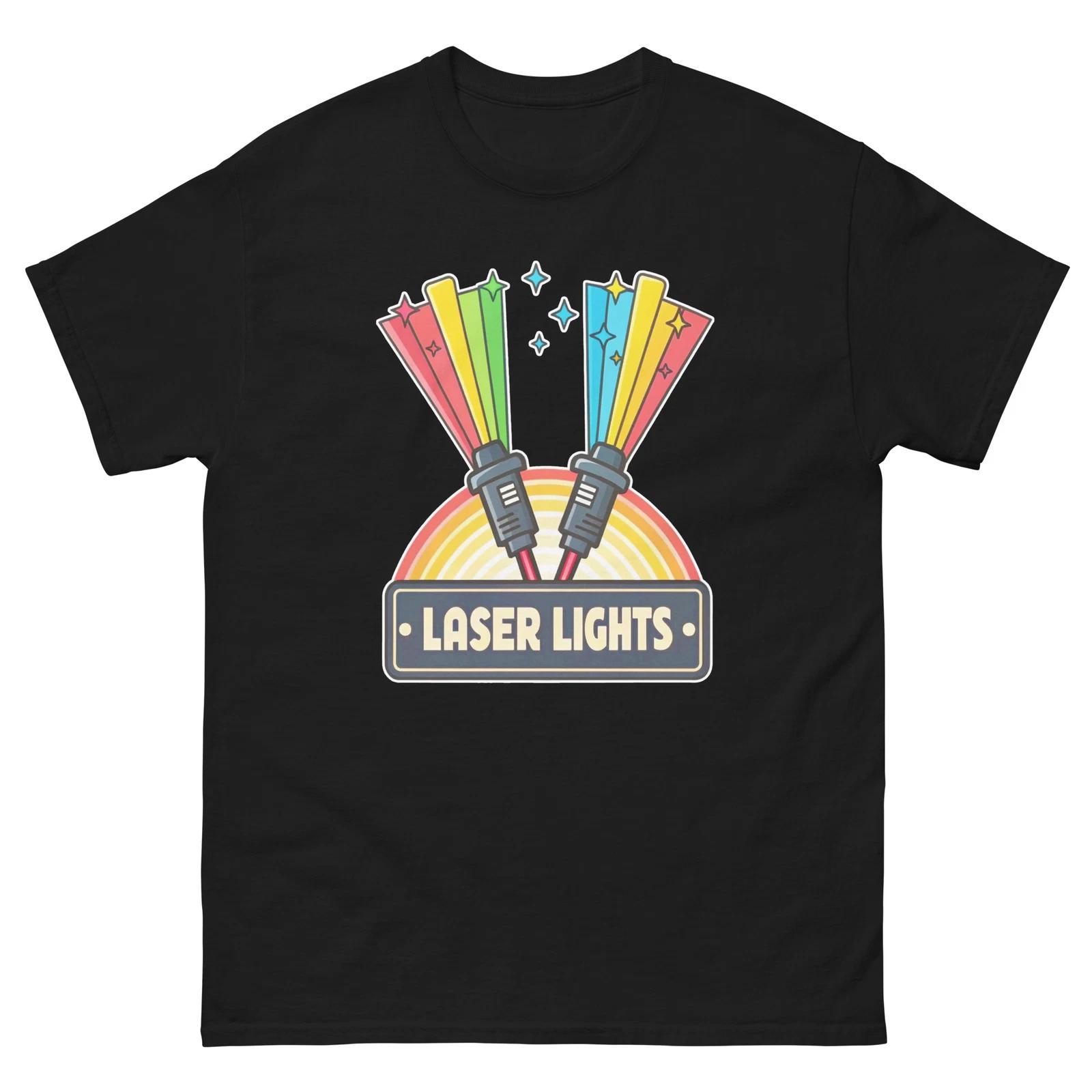 

Laser Lights Nightclub Bar Nightlife Party T-Shirt XL