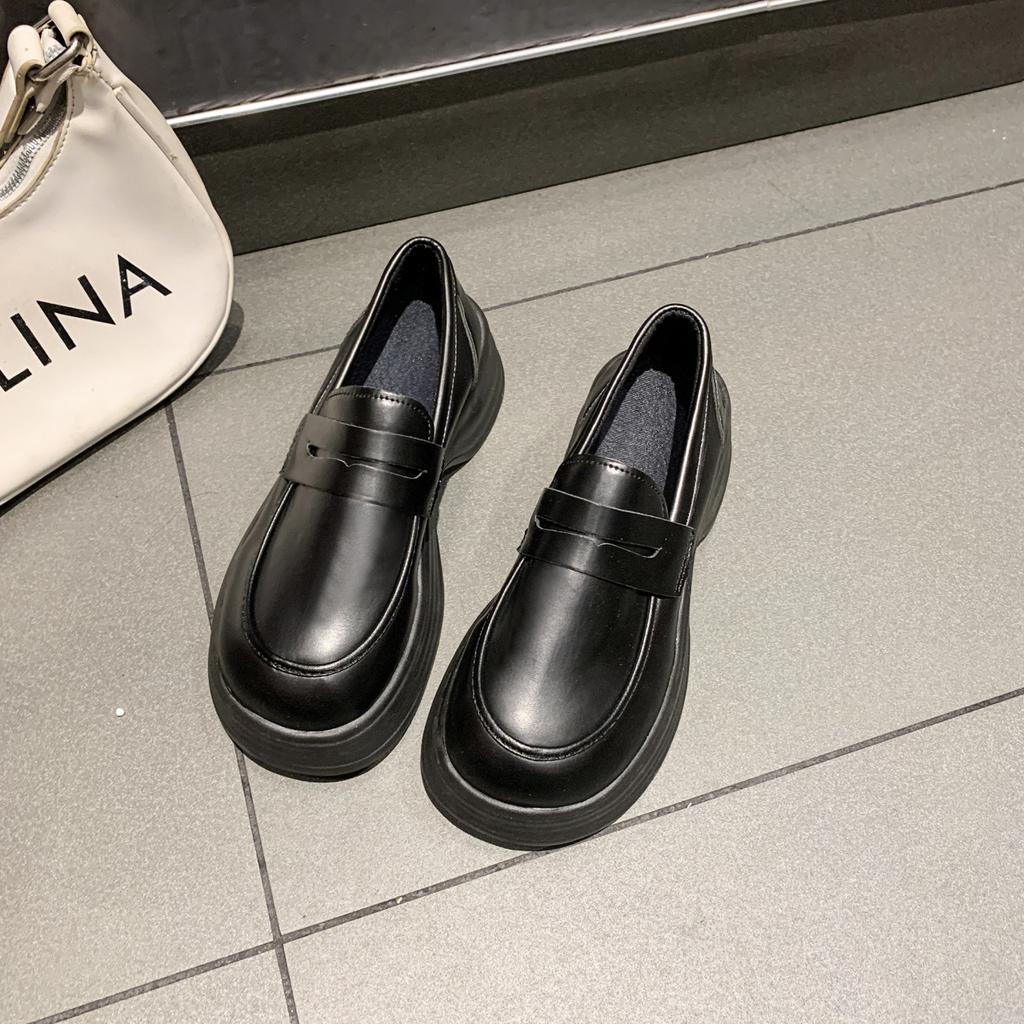 New One-pedal JK Waterproof and Non-slip Thick-soled Women's 2025 Spring and Autumn High-end Women's Shoes Heightening Kitchen Work Shoes