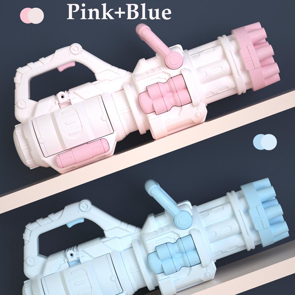 

2pcs Bubble Gun Children s Toy Electric Automatic Soap Rocket Bubble Machine Outdoor Wedding Party Toy LED Light Birthday Gift