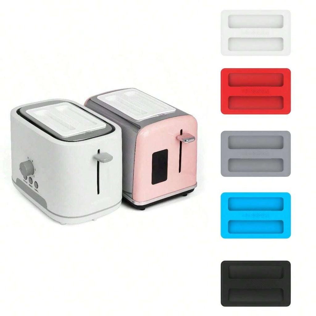 Silicone Toster Lid Dustproof Cover For Toaster Protecting Toaster From Dust Toaster Top Cover Kitchen Appliances Protector