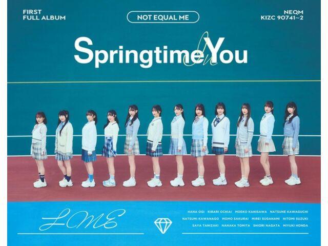 

[CD+Blu-ray] Springtime In You with PHOTOBOOK First Deluxe Edition KIZC-90741