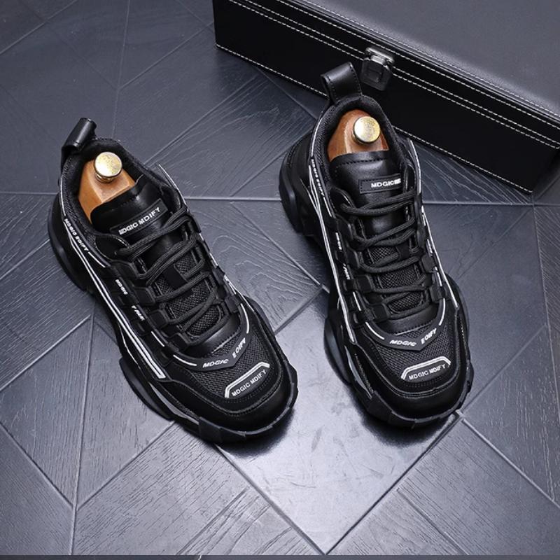 Fashion New dad boots simple fashion breathable versatile casual shoes thick soles running for men zapatillas hombre b7