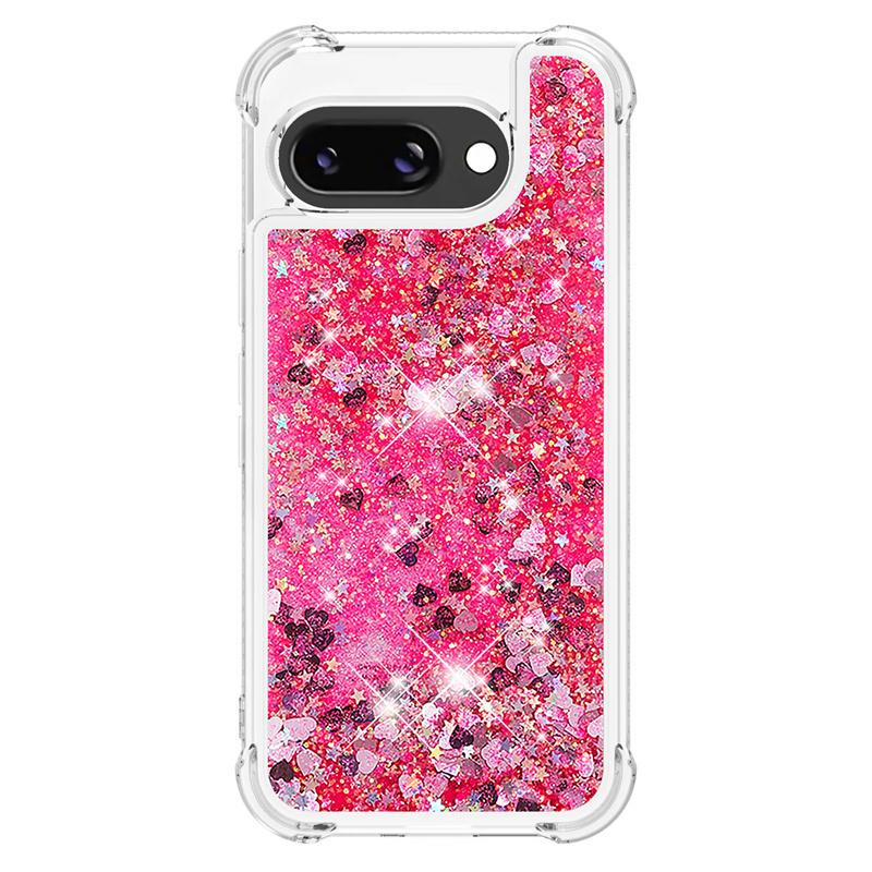 Hüllen Pixel 9A Quicksand Hülle für Google Pixel 9a Hülle Weiche Flüssige Glitzer Hülle Für Google Pixel 9a 9 A Handyhülle Capa