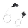 1 Pair Triple Speed Bicycle Gear Shift Derailleur Left Right Shifter (3x9Speed)