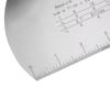 Stainless Steel Dough Cake   Scraper Pizza Cutter Cutting Knife with Scale Baking Tool