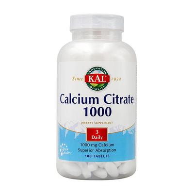 Calcium Citrate 1000, 180 Tablets