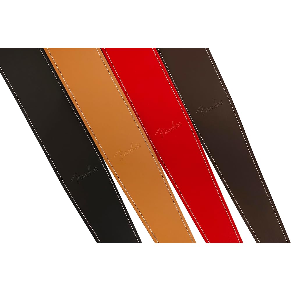 Fender/Essentials Leather Strap Brown Fender [Guitar Strap]