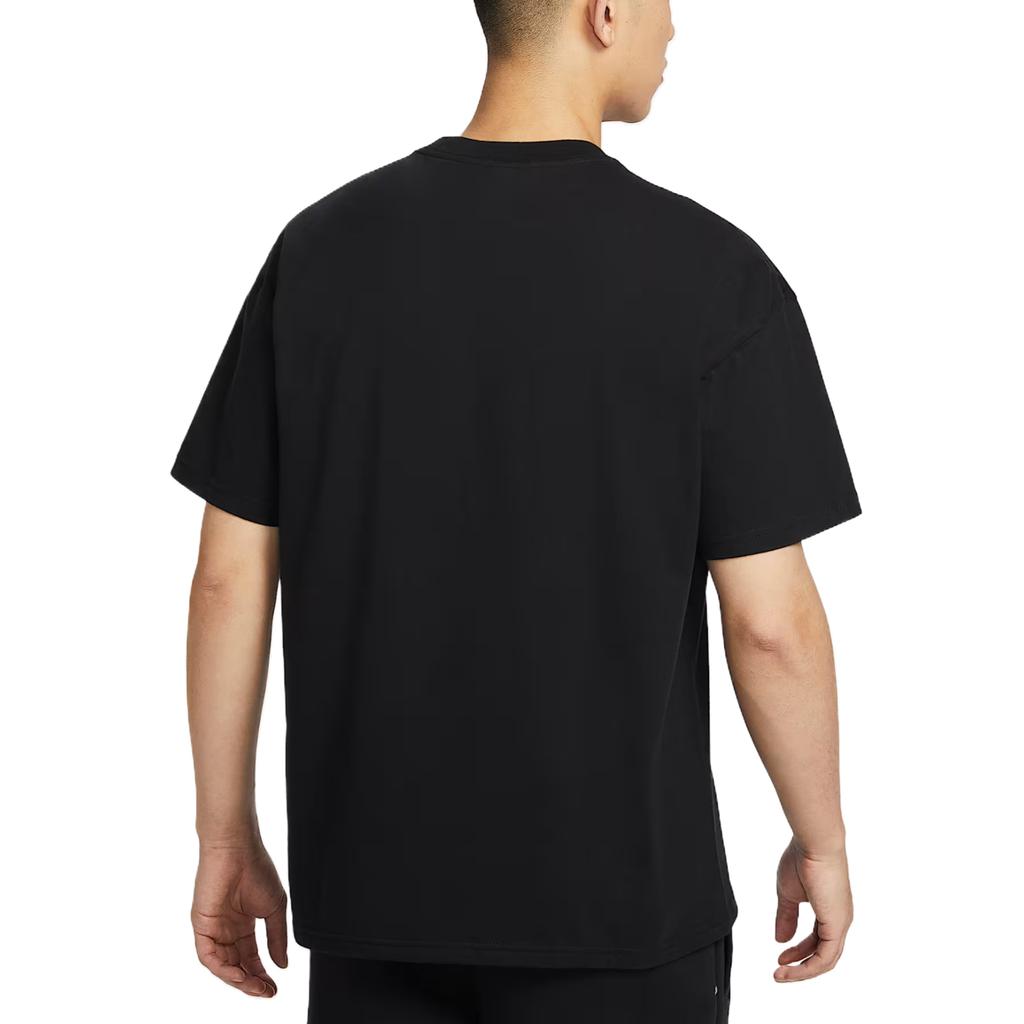 Nike Skin-Friendly Fashion Versatile Simple Short Sleeve T-Shirt Men Tops Black HJ3420-010