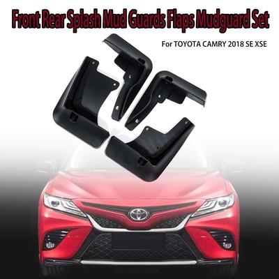 4PCS Car Front Rear Mud Flaps Mudflaps Splash Guards Mudguards Fender Mud Guards For TOYOTA CAMRY SE XSE