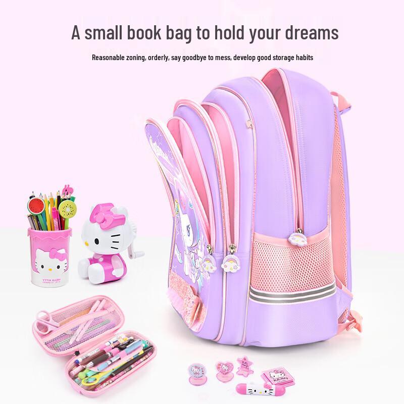 HELLO KITTY Girls' Elementary School Backpack