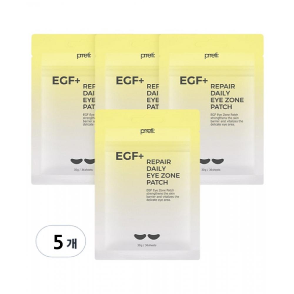Prreti Egf+ Repair Daily Eye Zone Patch 36 Sheets 5 Pieces NONE