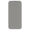 For iPhone 17 Air Privacy Screen Protector Matte Silk Printing Anti-Spy Tempered Glass Film with Dust-Proof Mesh