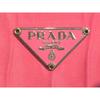 Used PRADA Vintage TESSUTO Nylon Wallet Pink Triangle Logo