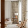 1PC NAPEARL 70-80% Schattierung Französisch Retro Romantische Gedruckt Blackout Vorhang Für Schlafzimmer Wohnzimmer Wohnkultur