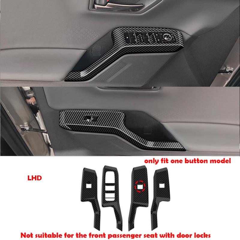 LHD RHD For Toyota RAV4 RAV 4 RAV4 2026 2027 Car Door Armrest Window Rise Switch Glass Lift Control Panel Interior Accessories