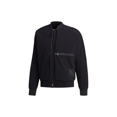 Chaqueta Ajustada Acolchada con Logo para Hombre Ropa de Abrigo Negra FJ0246
