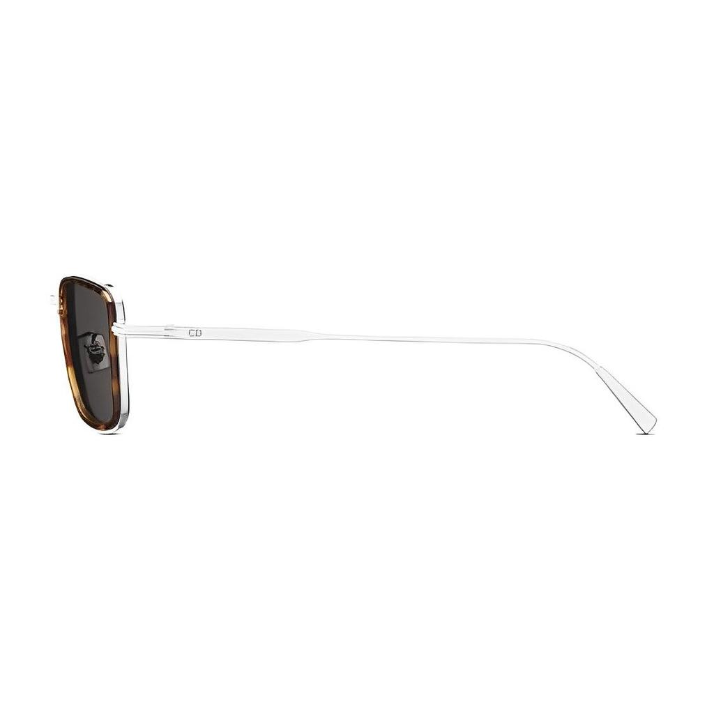 Dior Lightweight Comfortable Alloy Frame Irregular Shape Sunglasses Men sunglasses Tortoiseshell SUITS9UWRF5A0
